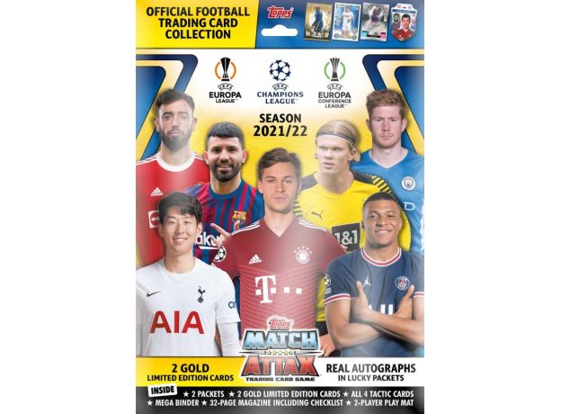 پک کارت بازی فوتبالی Match Attax سری Starter Pack فصل 22/2021, image 