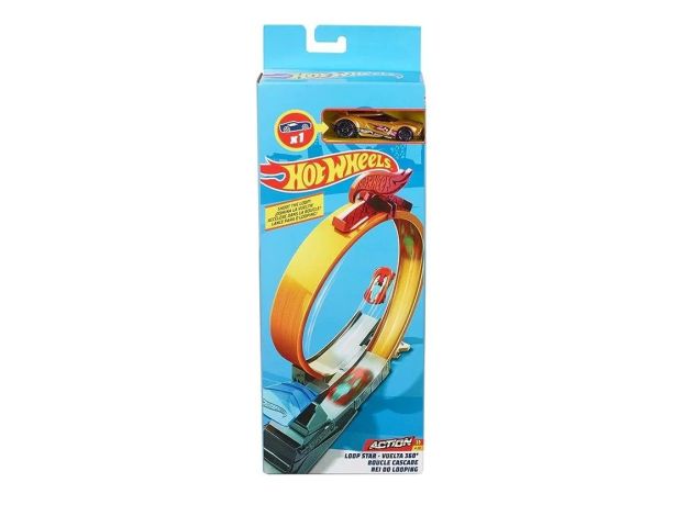 پیست پرشی ماشین های Hot Wheels مدل Loop Star, تنوع: FWM85-Loop Star, image 