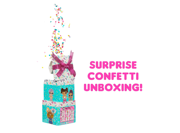 پک 2 تایی عروسک های LOL Surprise سری  Confetti Popمدل Birthday Sisters, image 2