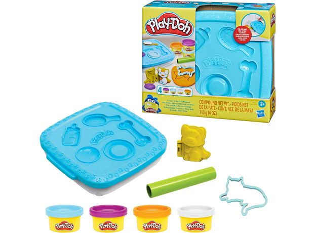 ست خمیربازی مراقبت از حیوانات Play Doh, تنوع: F6914-Care Animal, image 