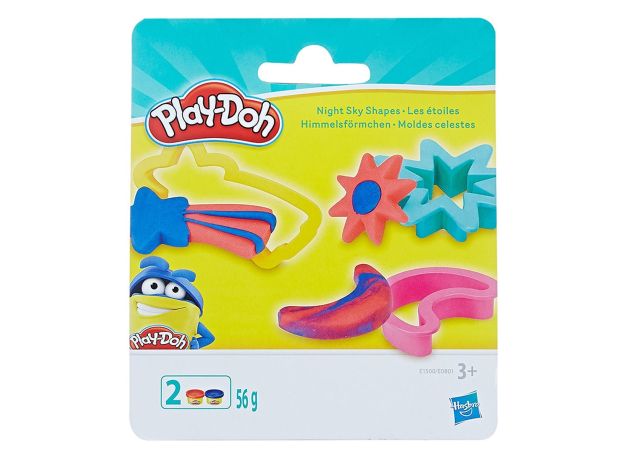 ست خمیربازی با قالب Play Doh مدل آسمان شب, تنوع: E0801-Night, image 3