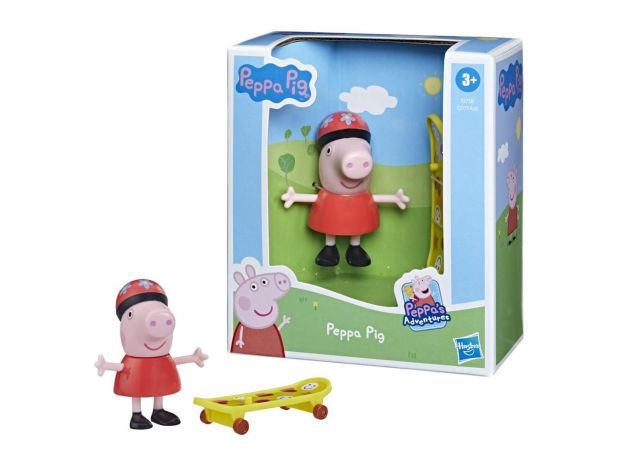 فیگور پپای اسکیت سوار Peppa Pig, تنوع: F2179-Peppa’s Adventures, image 