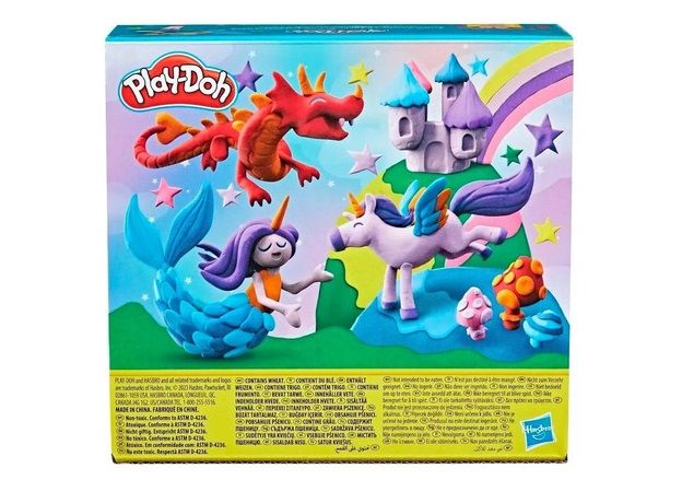 پک 9 تایی خمیربازی Play Doh مدل فانتزی, تنوع: F7369-Fantasy, image 