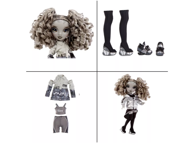 عروسک رنگین کمانی Shadow High سری 1 مدل Nicole Steel, تنوع: 583585-Nicole Steel, image 6