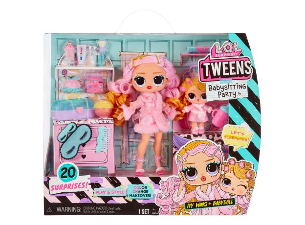 پک 2 تایی عروسک های LOL Surprise سری Tweens مدل Ivy Winks و Baby Doll, تنوع: 580485-Ivy, image 8