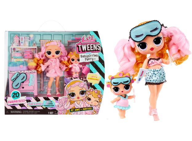 پک 2 تایی عروسک های LOL Surprise سری Tweens مدل Ivy Winks و Baby Doll, تنوع: 580485-Ivy, image 