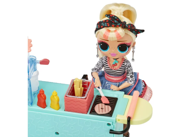 سرویس غذاخوری عروسک های LOL Surprise به همراه عروسک Miss Sundae, تنوع: 119449- To Go Diner, image 8