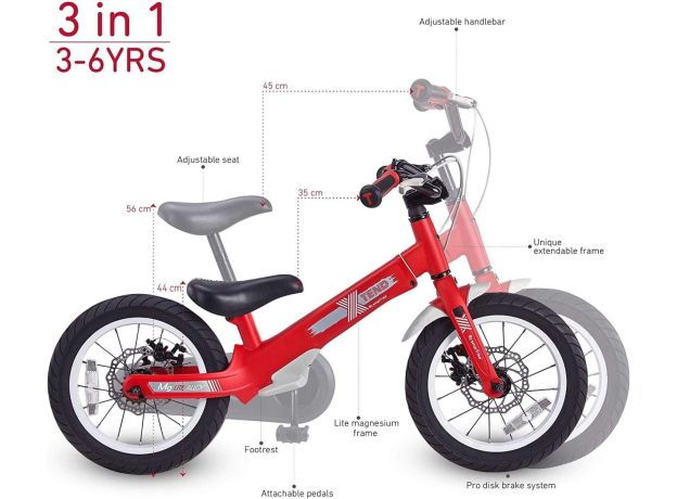 دوچرخه 3 در 1 SmarTrike سری Xtend مدل قرمز, image 9