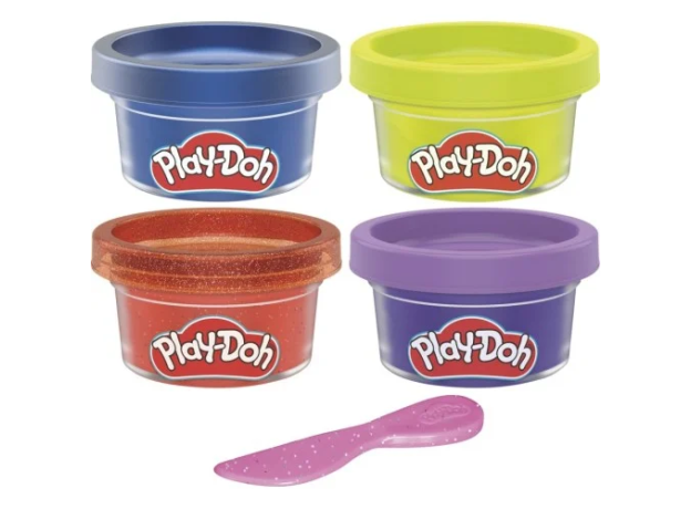 پک 4 تایی مینی خمیربازی Play Doh مدل هیولا, تنوع: F7172-Monster, image 2