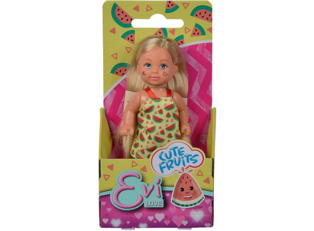 عروسک 12 سانتی Evi Love سری Cute Fruits با لباس هندوانه, تنوع: 105733515-Cute Fruits Watermelon, image 