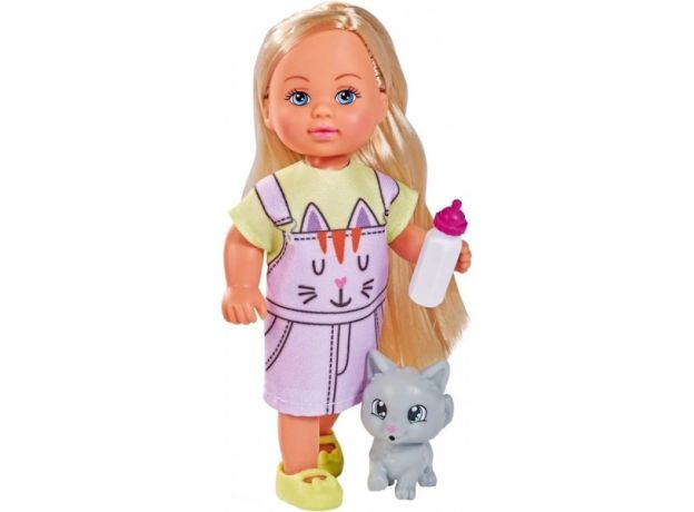 عروسک 12 سانتی Evi Love سری Kitty با لباس بنفش, تنوع: 105733591-Kitty Purple, image 2