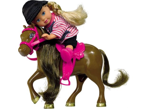 ست عروسک و اسب قهوه ای Evi Pony, تنوع: 105737464-Pony Brown, image 4