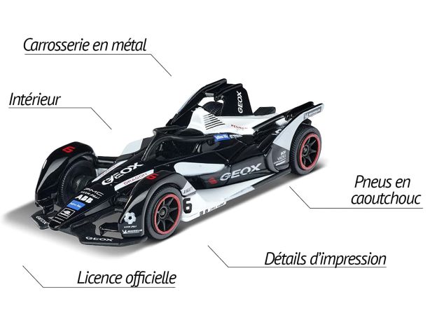 پک 5 تايی ماشين های مسابقه فلزی Majorette مدل Formula-E Gen 2 Cars, image 4