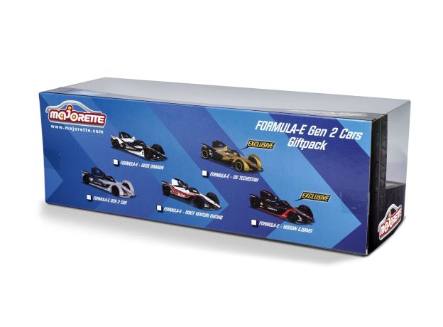 پک 5 تايی ماشين های مسابقه فلزی Majorette مدل Formula-E Gen 2 Cars, image 5