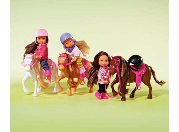 ست عروسک و اسب قهوه ای Evi Pony, تنوع: 105737464-Pony Brown, image 2