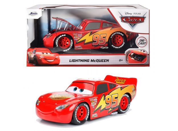 ماشین فلزی  Lightning McQueenبا مقیاس 1:24, image 