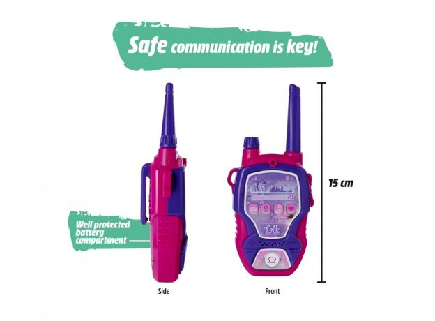 واکی تاکی Dickie Toys مدل صورتی, تنوع: 201118199-Walkie Talkie Pink Drivez, image 3