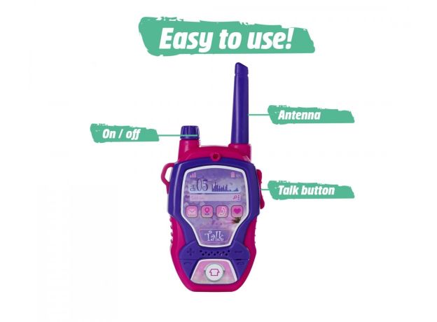 واکی تاکی Dickie Toys مدل صورتی, تنوع: 201118199-Walkie Talkie Pink Drivez, image 4