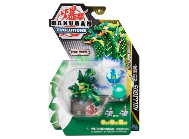 پک 3 تایی باکوگان Bakugan سری Evolutions مدل Nillious, تنوع: 6063394-Nillious, image 