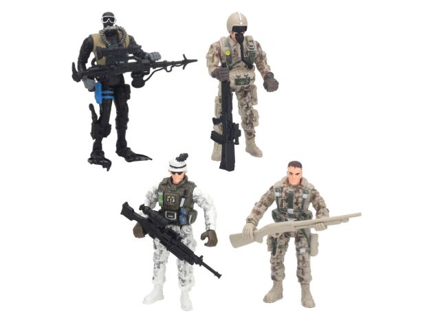 پک 4 تایی شخصیت های Soldier Force Squad, image 2