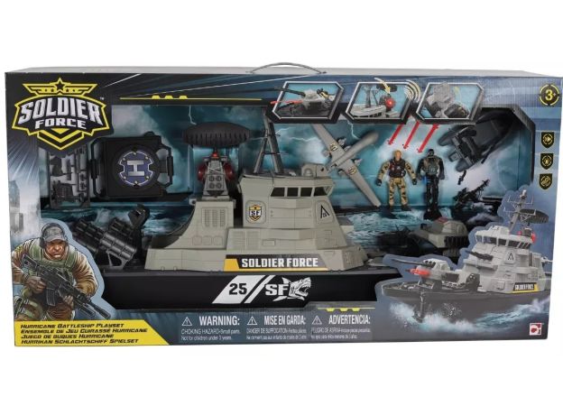 ست بازی سربازهای Soldier Force مدل Hurricane Battleship, image 