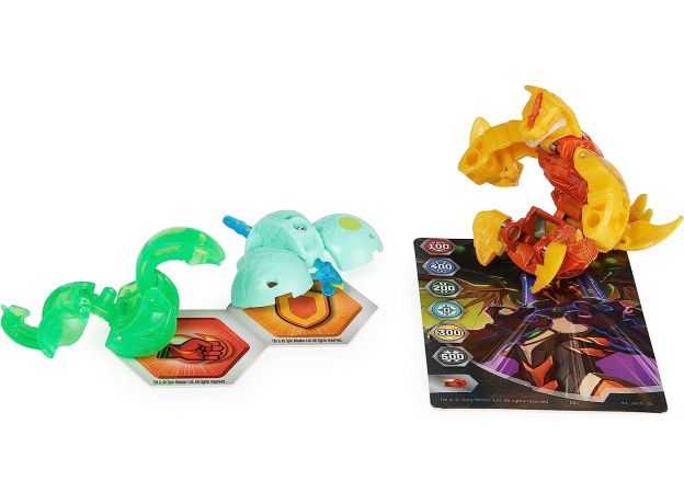 پک 3 تایی باکوگان Bakugan سری Evolutions مدل Neo Dragonoid, تنوع: 6063394-Neo Dragonoid 1, image 5