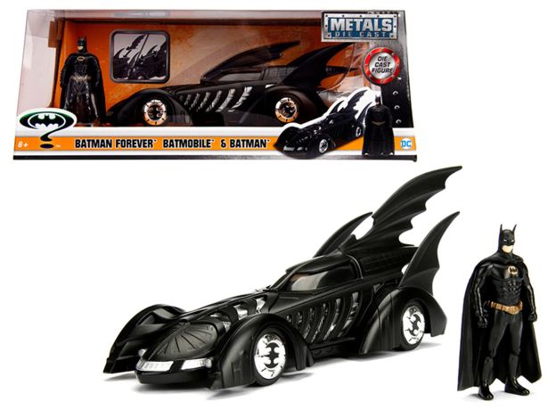 ماشین فلزی بتموبیل سری Batman for Ever به همراه فیگور بتمن با مقیاس 1:24, image 