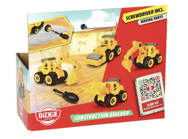 ماشین عمرانی  Dickie Toys مدل بیل مکانیکی, تنوع: 203341032-Construction Builder 2, image 2
