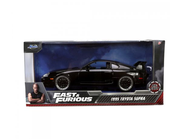 ماشین فلزی تویوتا Fast & Furious مدل Toyota Supra 1995 با مقیاس 1:24, image 9