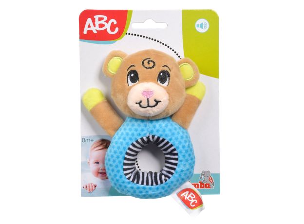 جغجغه پولیشی ABC مدل خرس کوچولو, تنوع: 104010125-Plush Rattle Bear, image 