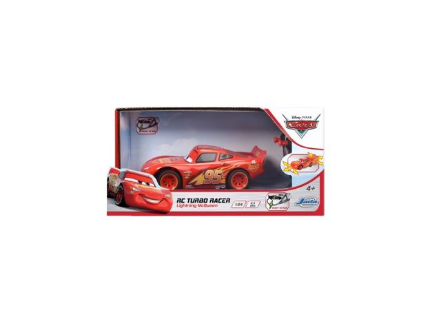 ماشین کنترلی 17 سانتی لایتنینگ مک کوئین دیزنی Dickie Toys مدل Turbo Racer, image 6