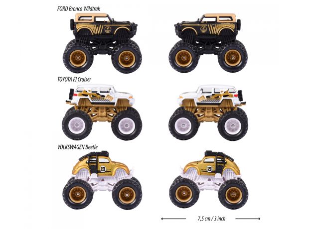 پک تکی ماشين Majorette سری Monster Rockers مدل Ford Bronco Wildtrak, تنوع: 212054033-Ford Bronco Wildtrak, image 7