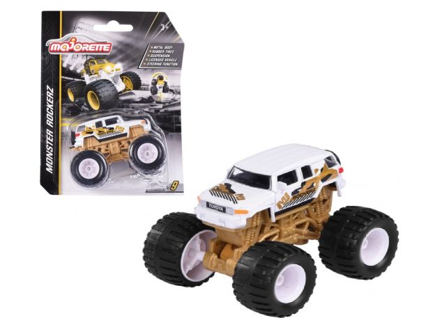 پک تکی ماشين Majorette سری Monster Rockers مدل Toyota FJ Crusier, تنوع: 212054033-Toyota FJ Crusier, image 