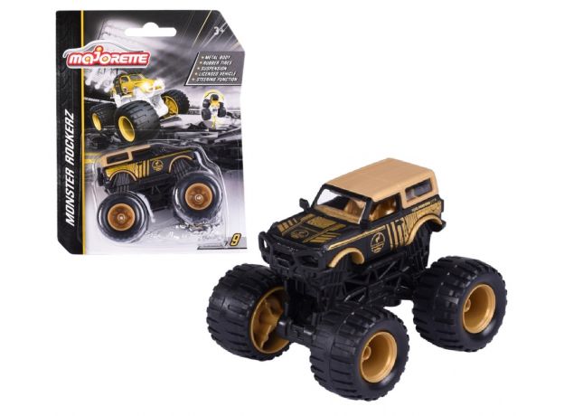 پک تکی ماشين Majorette سری Monster Rockers مدل Ford Bronco Wildtrak, تنوع: 212054033-Ford Bronco Wildtrak, image 