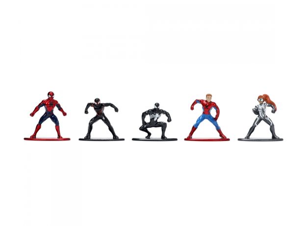 ست 18 تایی فیگور های فلزی Spider Man سری 8, image 5