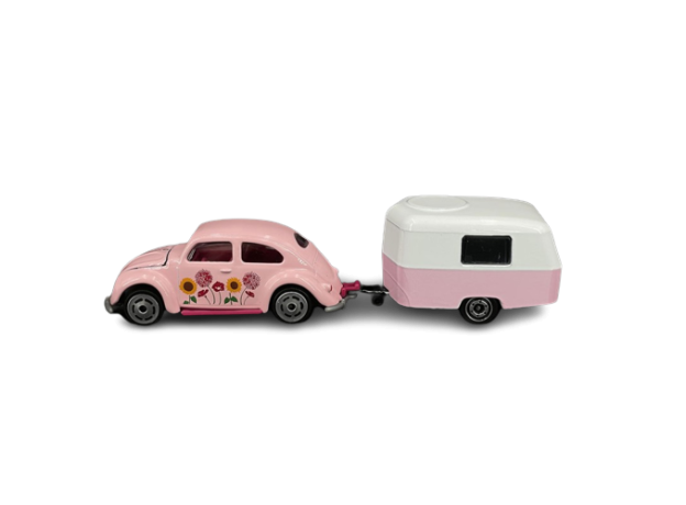 پک تکی ماشين های تريلر دخترانه Majorette مدل Volkswagen Beetle, تنوع: 212053184-Trailer Volkswagen Beetle, image 4