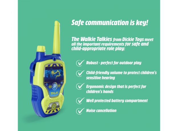 واکی تاکی Dickie Toys مدل پلیس, تنوع: 201118197-Walkie Talkie Police, image 3