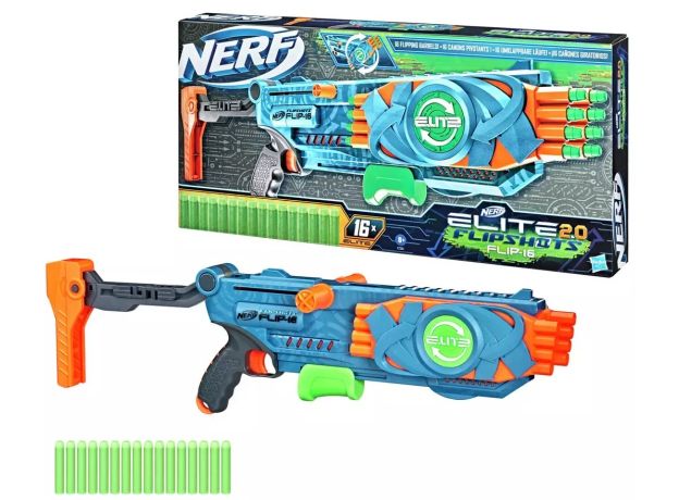 تفنگ نرف Nerf مدل Elite Flipshots Flip-16, image 