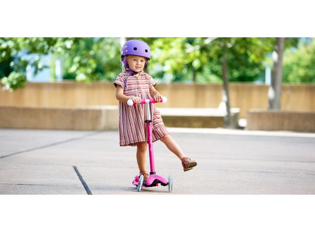 اسکوتر پنج حالته مجیک Mini2Grow دلوکس Micro صورتی, تنوع: MMD359-Pink, image 3