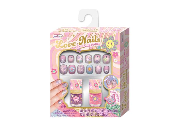 لوازم طراحی ناخن Love nails مدل گل, image 3