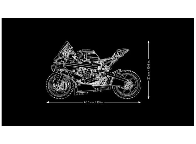 لگو تکنیک مدل موتور سیکلت بی ام و M 1000 RR (42130), image 7
