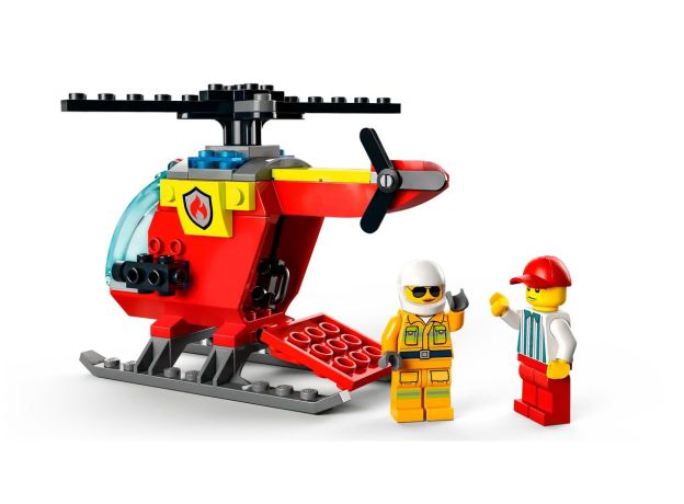 لگو سیتی مدل هلیکوپتر آتشنشانی (60318), image 7
