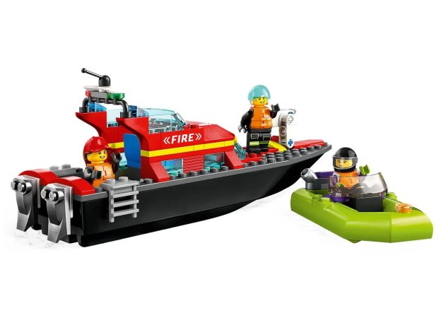 لگو سیتی مدل قایق آتش نشانی (60373), image 4
