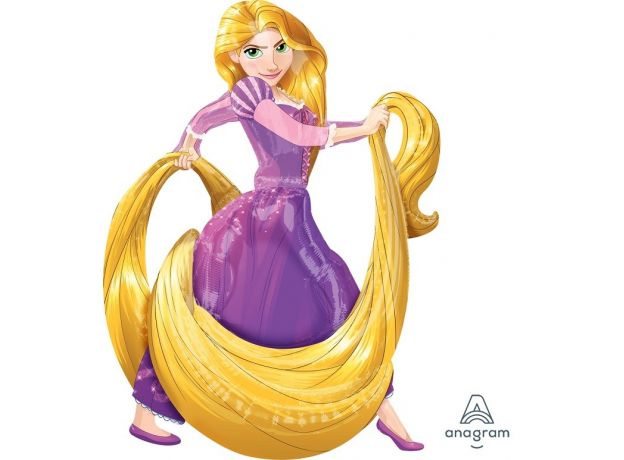بادکنک هلیومی 130 سانتی راپانزل Rapunzel, image 