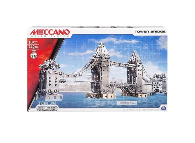 ست ساختنی فلزی مکانو مدل Tower Bridge, image 