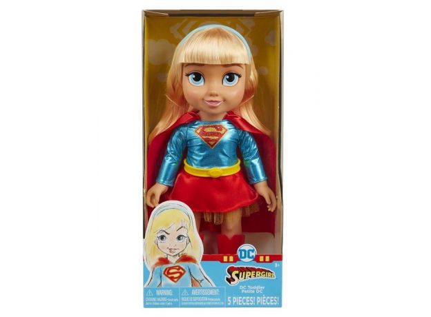 عروسک 37 سانتی کودکی Supergirl Dc Super Hero Girls)), image 