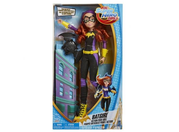 عروسک 45 سانتی Batgirl Dc Super Hero Girls)), image 
