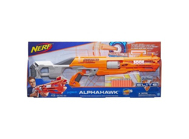 تفنگ نرف Nerf مدل Alphahawk, image 2