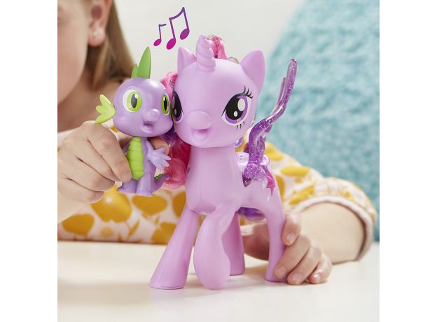 عروسک موزیکال پونی TWILIGHT SPARKLE و دراگون اسپایک (My little pony Movie 2017), image 3