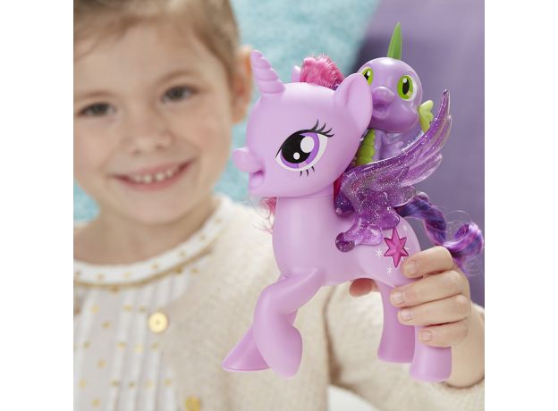 عروسک موزیکال پونی TWILIGHT SPARKLE و دراگون اسپایک (My little pony Movie 2017), image 6